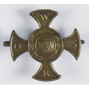 Odznaka pamiątkowa w wieńcu XXV