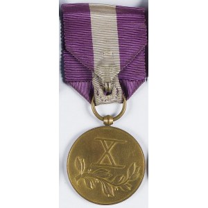 Medal Za długoletnią służbę X lat (brązowy)