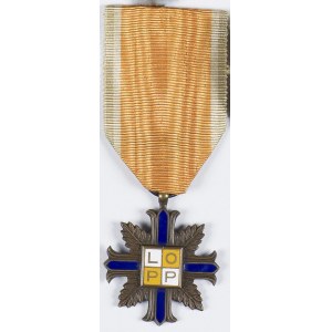 Krzyż brązowy nadawany za zasługi dla Ligi Obrony Przeciwlotniczej i Przeciwgazowej