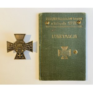 Krzyż Obrony Lwowa z mieczami i Orderem Virtuti Militari