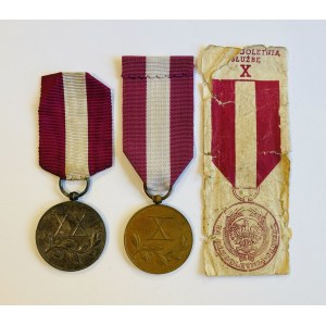 Medal za X i XX lat Nienagannej Służby