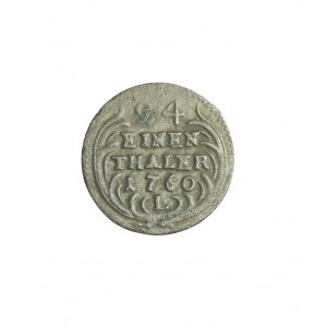 August III Sas (1733-1763). 1/24 talara 1760 L/LDC