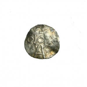 CESARSTWO RDR-Dolna Lotaryngia - m. Kolonia. Denar Ottona III (983-1002)