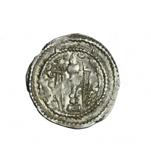 SASANIDZI-szachowie Persji. KAVAD I (484-531 ne z przerwami) król królów. AR drahma