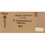 Mikołaj Kochanowski (1916 - 1987), Relief czerwony III
