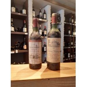 Bordeaux Château Ginesta Bordeaux, 0,75L 11%, rocznik 1976 Château Barreyres Haut-Médoc Cru Bourgeois, 0,75L 12%, rocznik 1978