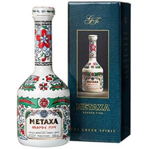 Metaxa Grande Fine, 0,7L 40%, 40-letnia rok butelkowania 1986 6 butelek