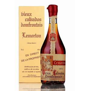 Normandia Lemorton Calvados, 0,7L 40% rocznik 1972