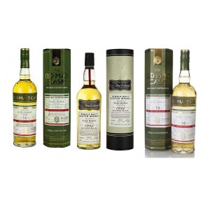 Glen Moray; The First Editions Glen Moray 25-letnia, 0,7L 54,6% Single Malt rocznik 1994; Old Malt Cask Glen Moray 16-letnia, 0,7L 50% rocznik 2004; Old Malt Cask Glen Moray 16-letnia, 0,7L 50% rocznik 2005