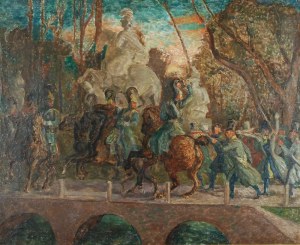 Eugeniusz GEPPERT (1890-1979), Noc listopadowa, 1957