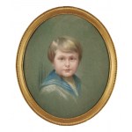 Henryk Krystian WIERCIEŃSKI (1876-1964), Portret chłopca - Grzesia Litow, 1929