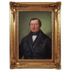 Józef SIMMLER (1823-1868), Portret mężczyzny