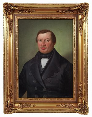 Józef SIMMLER (1823-1868), Portret mężczyzny