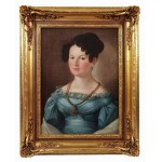 Marcin JABŁOŃSKI (1801-1876), Portret młodej kobiety, 1828