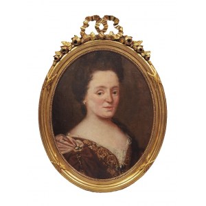 Malarz nieokreślony, XIX w., Portret damy w manierze XVII wieku