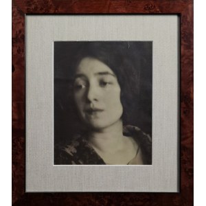 Jan BUŁHAK (1876-1950), Portret kobiety - Janiny Ruszczycówny (?)