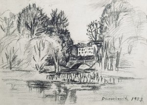 Tadeusz DOMINIK (1928-2014), Panorama z mostkiem, 1953 