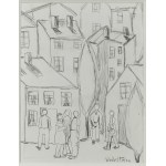 Paweł WRÓBEL (1913-1984), Scena miejska, 1977 