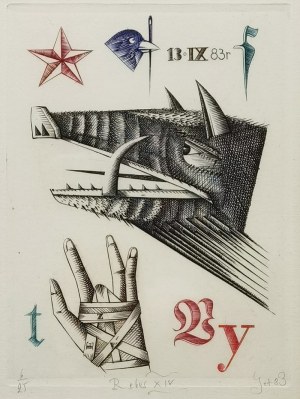 Eugeniusz GET-STANKIEWICZ (1942-2011), Para grafik, 1983 