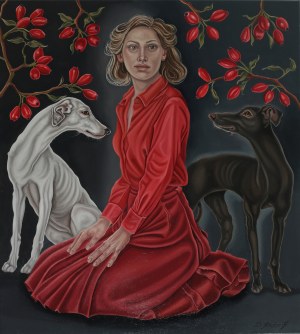 Dorota Kuźnik, Czerwona sukienka, 2021