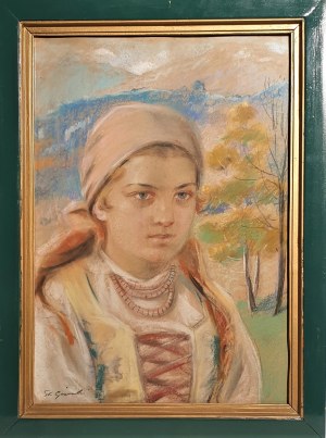 Stanisław Górski, Portret młodej góralki