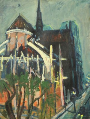 Mieczysław LURCZYŃSKI [1907 - 1992], Notre Dame w Paryżu