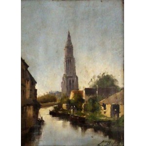 Eugene GALIEN-LALOUE [1854-1941], Wieża kościoła Notre Dame