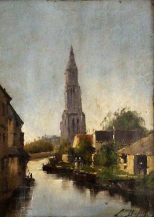 Eugene GALIEN-LALOUE [1854-1941], Wieża kościoła Notre Dame