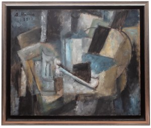 Alicja Halicka (Kraków 1894 - Paryż 1975), Martwa natura kubistyczna, 1917 r.