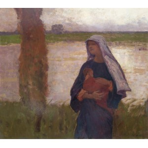 Wladyslaw Wankie (1860 Warsaw - 1925 there), Madonna, ca. 1917.