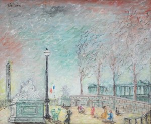 Alicja Halicka (Kraków 1894 - Paryż 1975), Paryż. Ogrody Tuileries