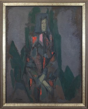 Janina Kraupe Świderska (1921-2016), Portret, 1956