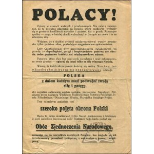 POLACY! Żyjemy w czasach ważnych i przełomowych.