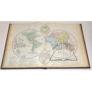 (Mapa). DRIOUX Claude-Joseph, Leroy Charles, Atlas universel et classique de geographie ancienne, romaine du moyen age, moderne et contemporaine a l'usage des establissements d'instruction publique.