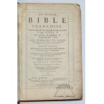 (BIBLIA ZIARNKI). La Saincte Bible francoise, selon la vulgaire latine reveue par le commandement du Pape Sixte V. Et imprimee de l'authorite de Clement VIII.