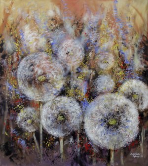 Anna Sandecka-Ląkocy, Dandelions II, 2021