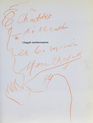 Marc CHAGALL (1887 - 1985), Kompozycja z dedykacją