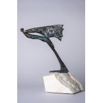 Pawel Witkowski, Winged (Bronze, H 37 cm, Unique)