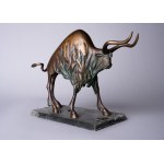 Paul Erazmus, Buffalo (Bronze, height 22 cm)