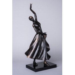 Joanna Zakrzewska, Flamenco-Tänzerin (Bronze, Höhe 45 cm, Auflage: 4/8)