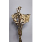 Slawomir Micek, Fiddler (Bronze, height 84 cm)