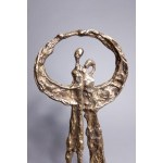 Slawomir Micek, Adam and Eve bronze 35cm high