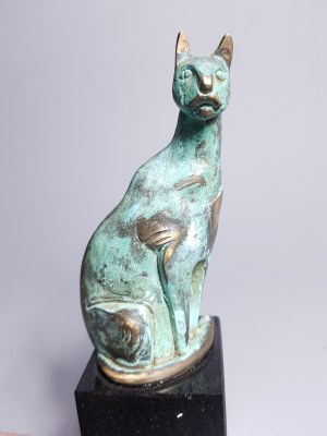 Robert Dyrcz, Kot (Brąz, wys. 21,5 cm)