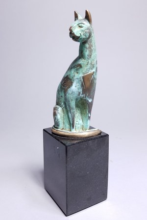 Robert Dyrcz, Kot (Brąz, wys. 21,5 cm)