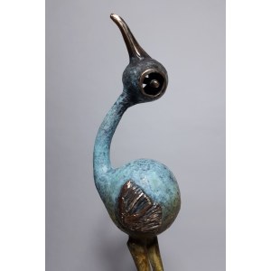 I.K., Bird, bronze 57cm