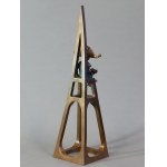 Pawel Erazmus, Meditazione con libro (bronzo, H 44 cm)