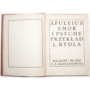 Apuleius, AMOR I PSYCHE, 1911 [przekł. L. Rydla]