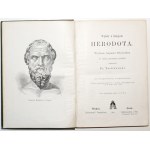 Herodot, WYBÓR Z DZIEJÓW HERODOTA, 1900 [portret] [oprawa]