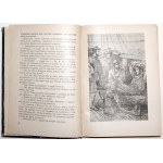 Verne J., PIĘĆ TYGODNI W BALONIE [Riou] [Andrzejewski] ilustracje