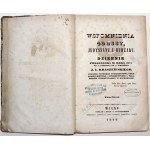 Kraszewski J.I., WSPOMNIENIA ODESSY, JEDYSSANU i BUDZAKU, Wilno 1846